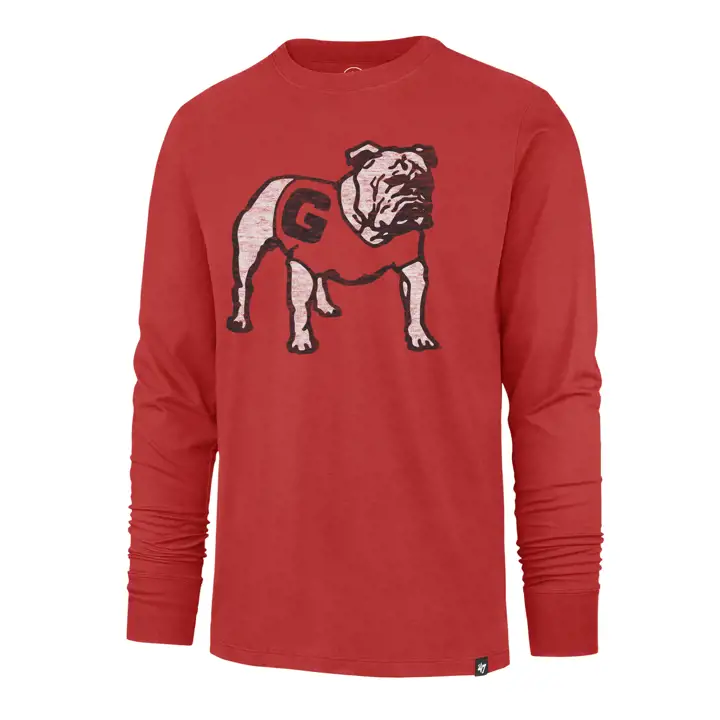 T-shirt Franklin NCAA Premier manches longues rouge Georgia Bulldogs