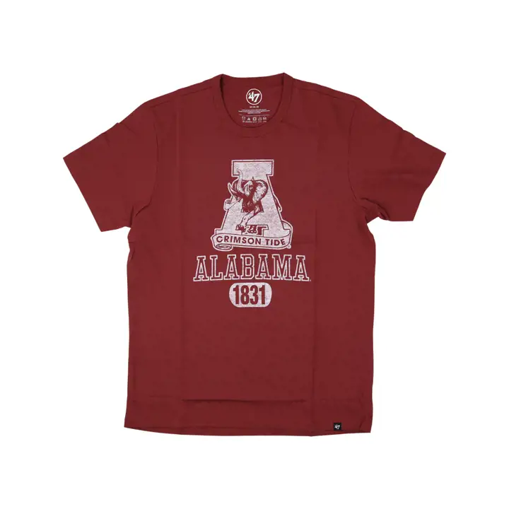 T-Shirt NCAA Crimson Tide d'Alabama Hagen Franklin CRIM