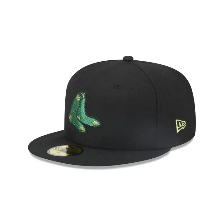BOSTON RED SOX 5950 METALLICPOP NOIR/VERT