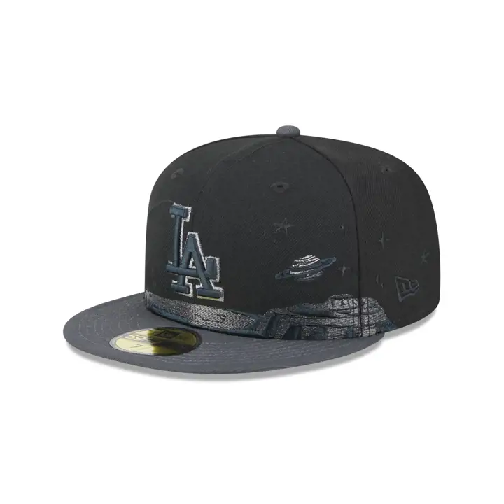 LOS ANGELES DODGERS 5950 PLANETARY BLK/GRN