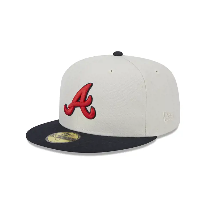 ATLANTA BRAVES 5950 WORLDCLASS STONE/NAVY