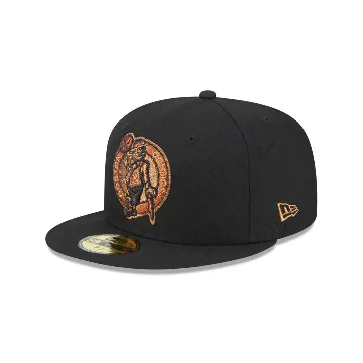 BOSTON CELTICS 5950 METALLICPOP NOIR/VERT