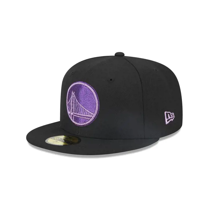 GOLDEN STATE WARRIORS 5950 METALLICPOP NOIR/VIOLET