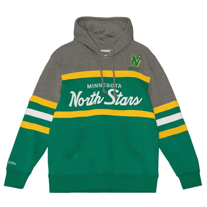 Minnesota North Stars LNH M&N Sweat à capuche Headcoach gry/vrtfoncé