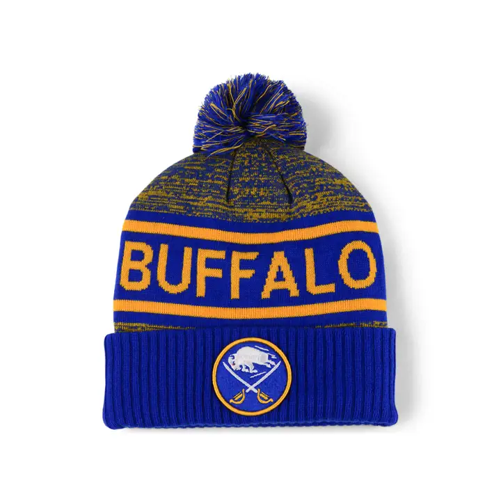 BUFFALO SABRES 23 NHL AP Cuffed Pom Knit RBL