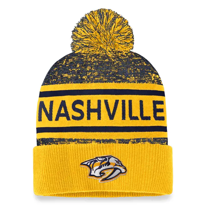 NASHVILLE PREDATORS Bonnet pompon à revers 23 NHL AP GL