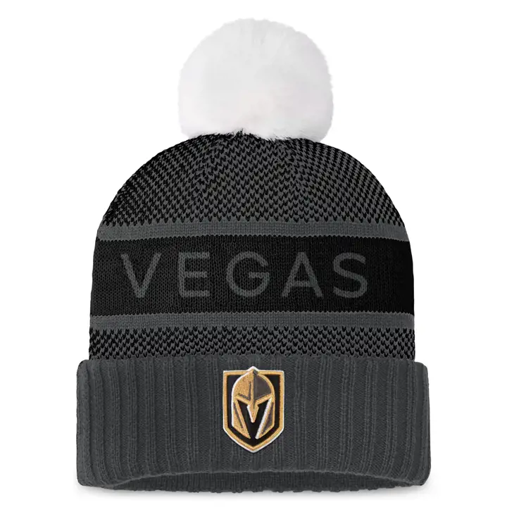 VEGAS GOLDEN KNIGHTS 23 LNH TRICOT POMME CHAUD FEMME NOIR
