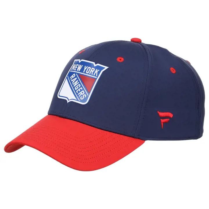 NEW YORK RANGERS 23 NHL AP Rink 2tone Stretch BLEU MARINE/ROUGE