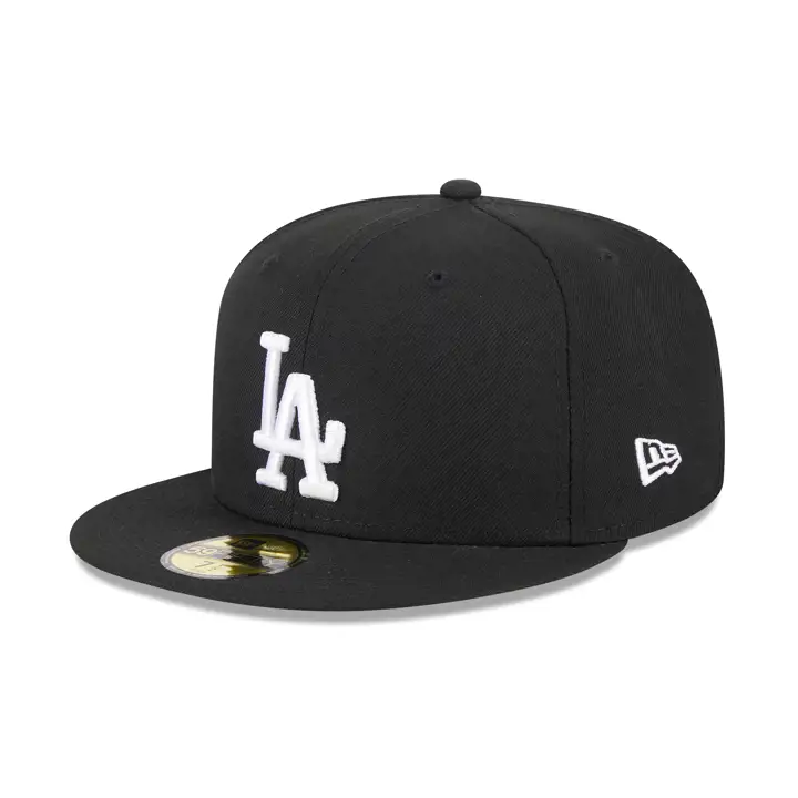 LOS ANGELES DODGERS 5950 SIDEPATCHBW NOIR