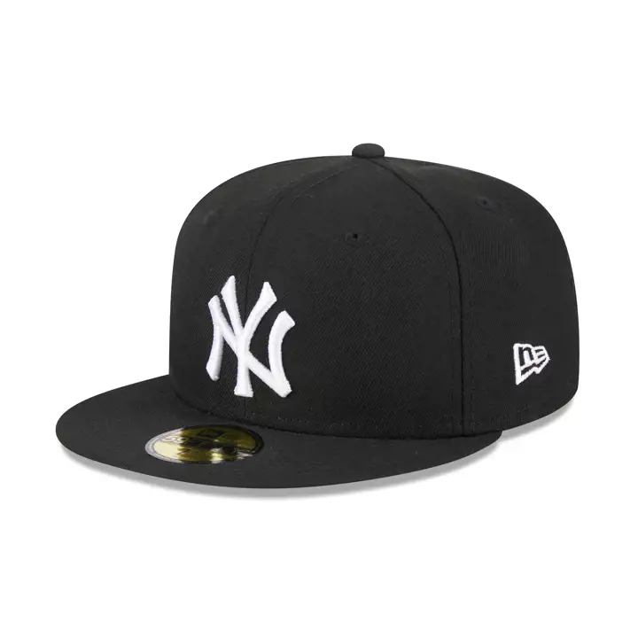 NEW YORK YANKEES 5950 SIDEPATCHBW BLK