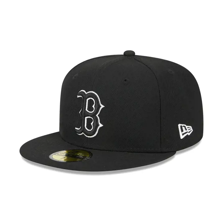 BOSTON RED SOX 5950 SIDEPATCHBW NOIR