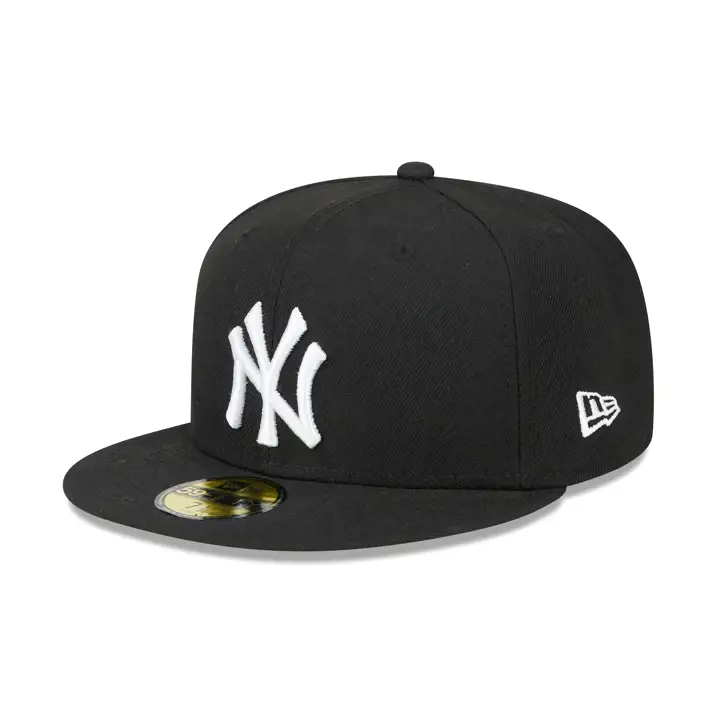 NEW YORK YANKEES 5950 SIDEPATCHBW NOIR 1