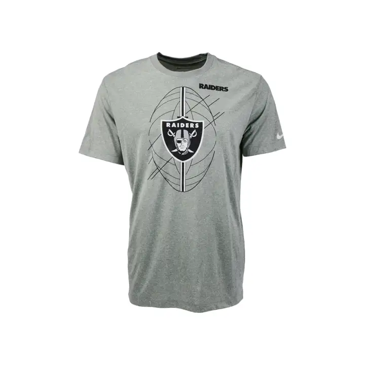 T-shirt icône légende NFL Las Vegas Raiders 23 gris