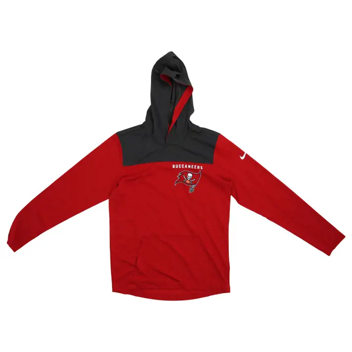 Sweat à capuche athlétique NFL Tampa Bay Buccaneers 23 rouge/sil