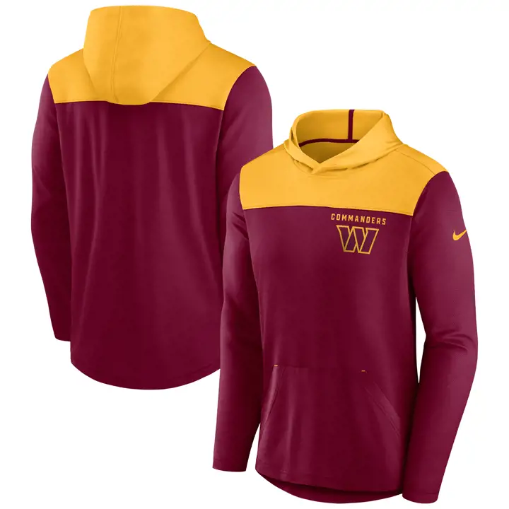 Sweat à capuche Washington Commanders NFL Athletic Lock Up 23  rouge/gl