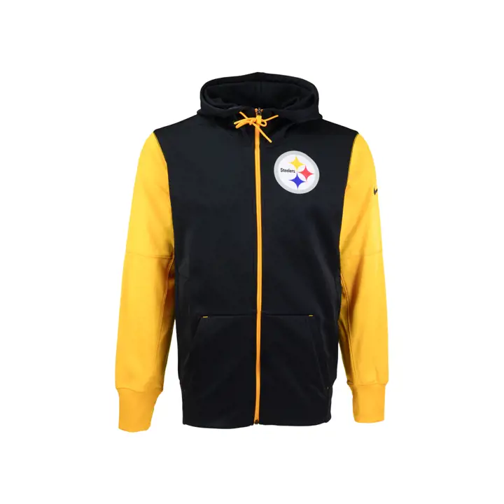 Pittsburgh Steelers NFL Colorblock FZ Hoodie 23  noir/or