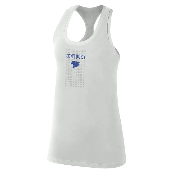 Débardeur en coton Gametime gris Kentucky Wildcats pour femme