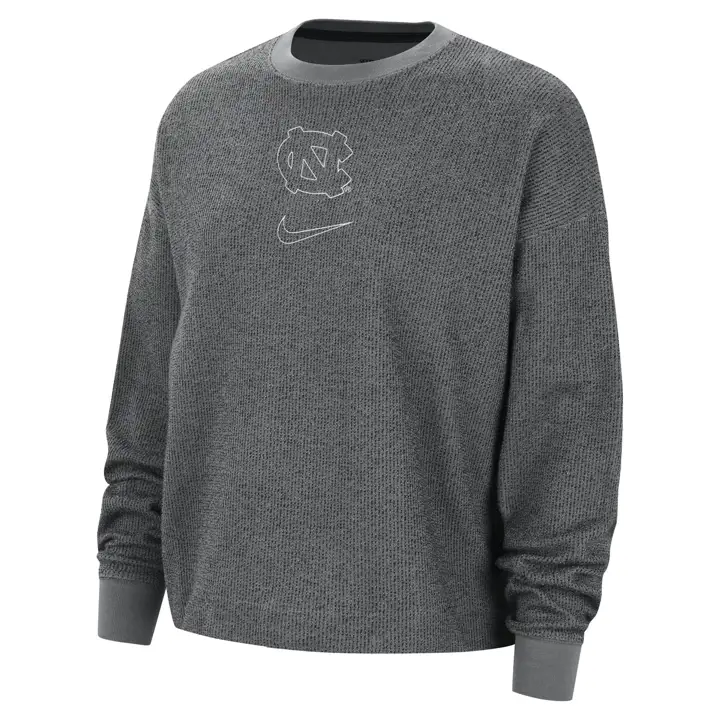 North Carolina Tar Heels Femme Yoga Ras-du-cou gris