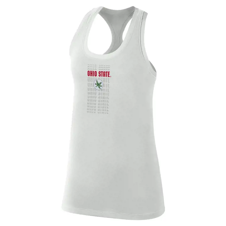 Débardeur en coton pour femme Ohio State Buckeyes Gametime gry