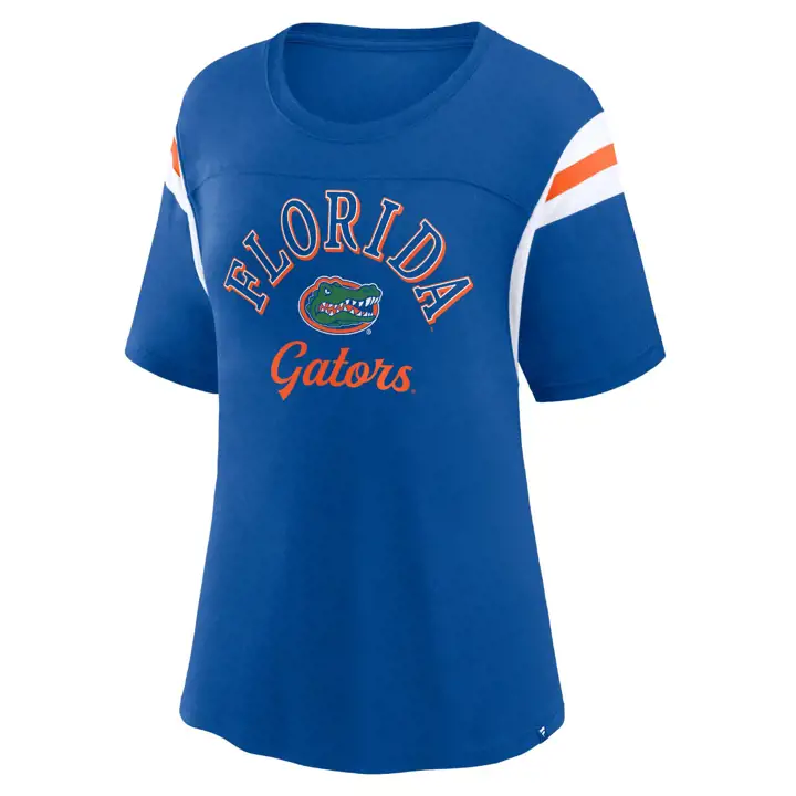 T-shirt rayé de supportrices Gators de la NCAA de Floride 23 RBL