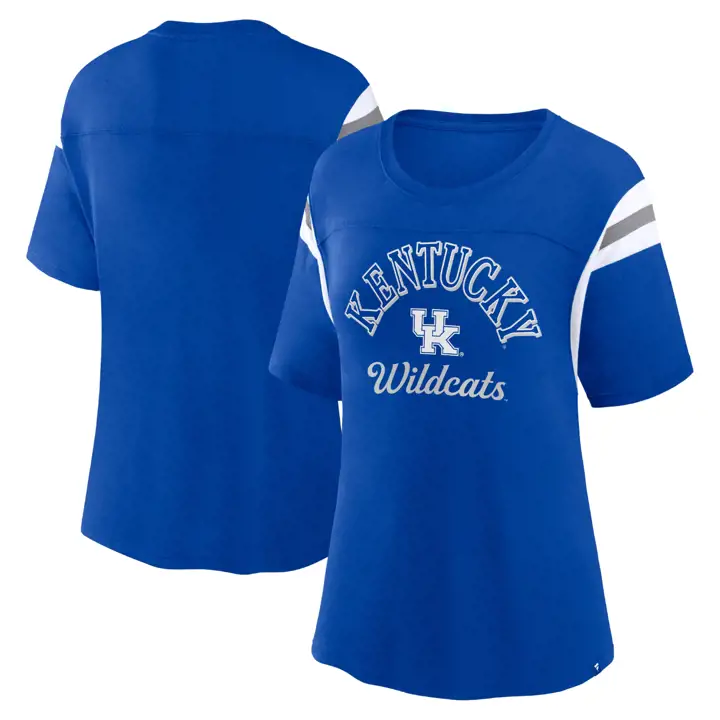 T-shirt rayé de support pour femme Kentucky Wildcats NCAA 23 R