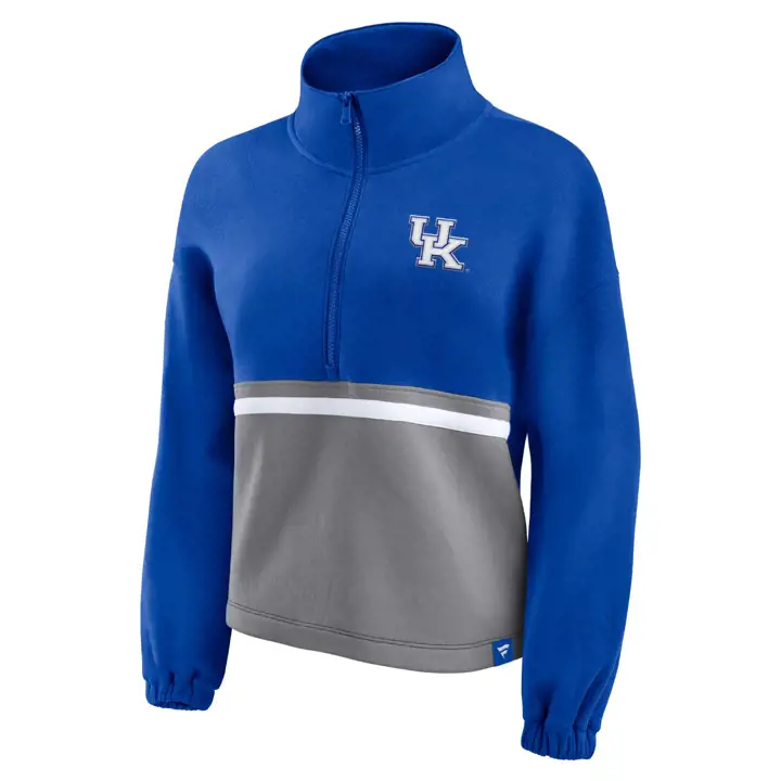 Veste Kentucky Wildcats NCAA Colorblock 1/2 Zip Femme 23 RBL