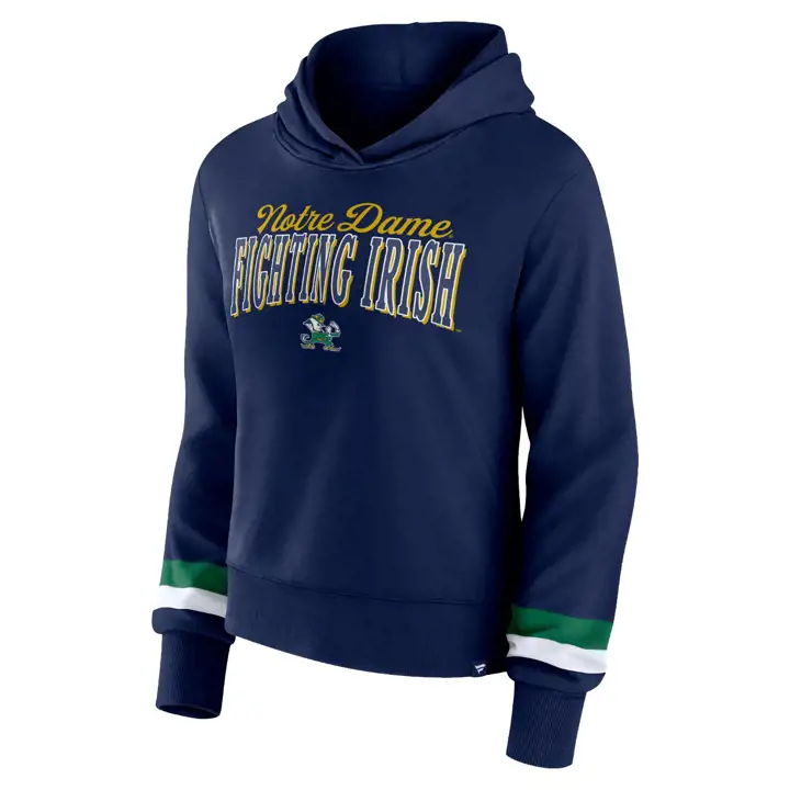 Hoodie z Logo Notre Dame Fighting Irish NCAA (Femme)