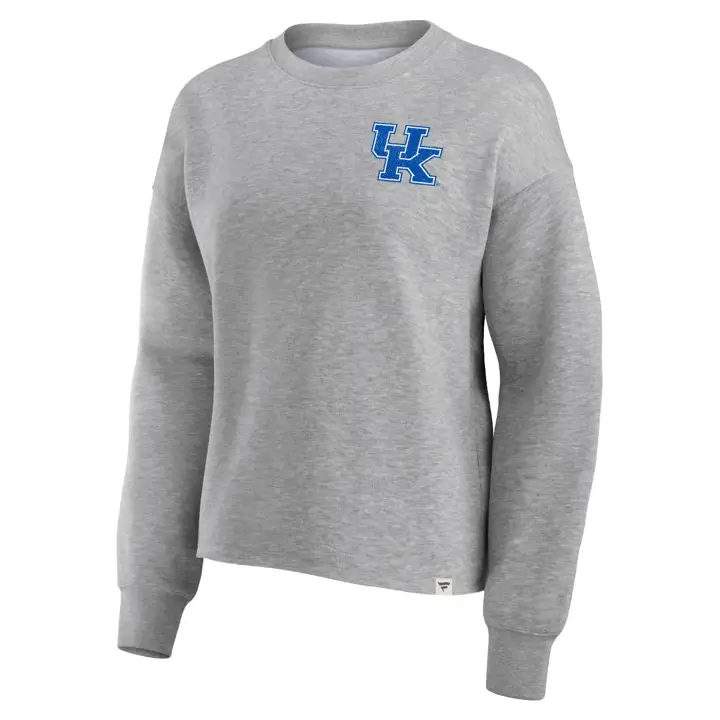 Kentucky Wildcats NCAA Femme Prêt-à-jouer Col rond 23 GRIS