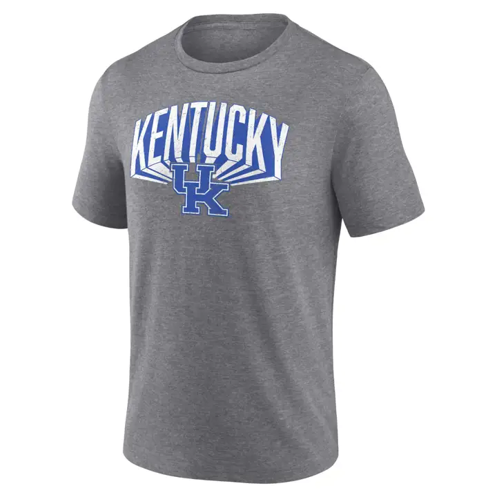 T-shirt triblend 3D Kentucky Wildcats NCAA 23 GRY