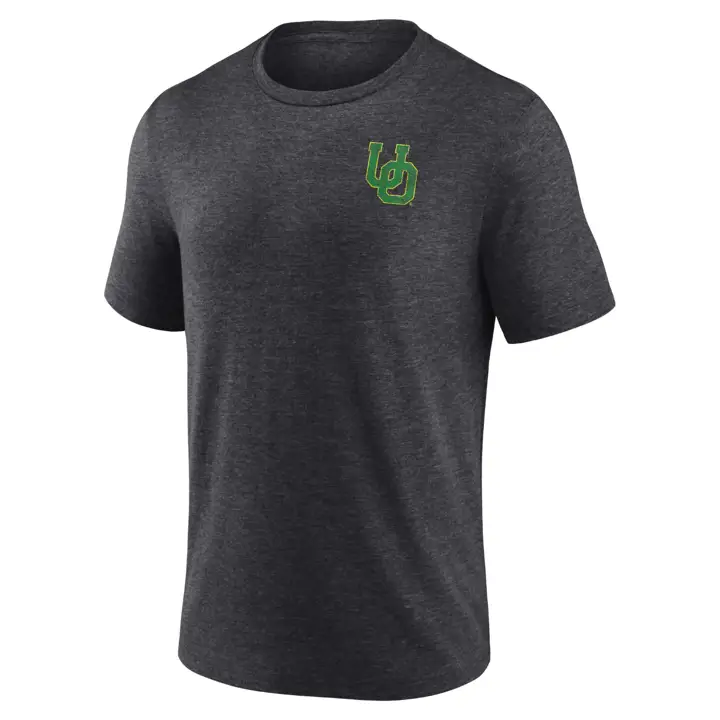 T-shirt triblended Oregon Ducks NCAA Old School Bold 23 GRN