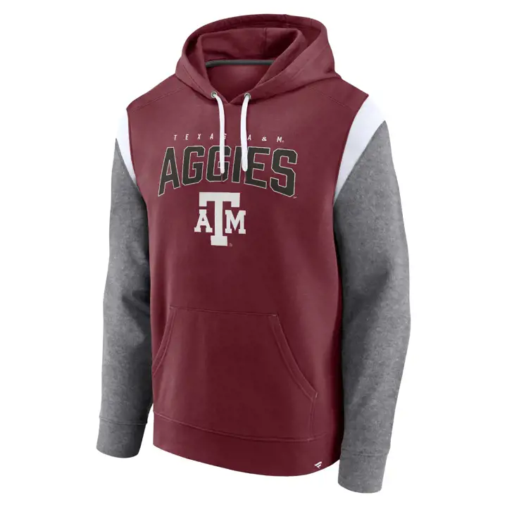 Sweat-shirt à capuche double classique NCAA Texas A&M Aggies 23 MA