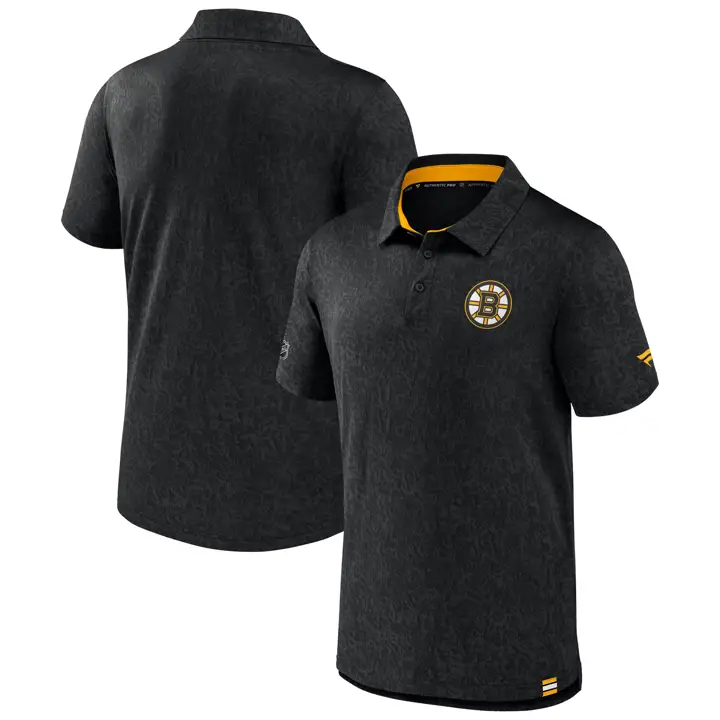 Polo de performance II RINK des Bruins de Boston NHL, noir