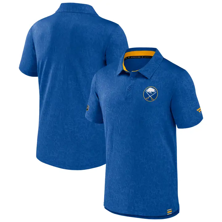 Buffalo Sabres NHL RINK Performance Polo II BLUE