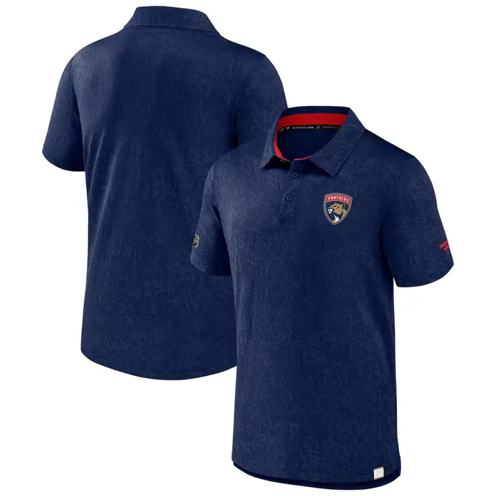 Polo de performance RINK NHL des Florida Panthers II MARINE