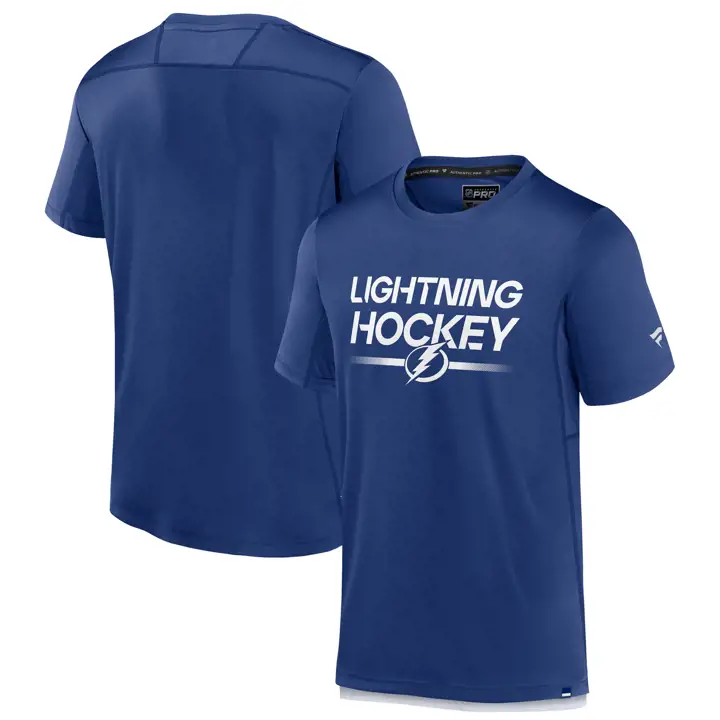 T-Shirt Tampa Bay Lightning NHL RINK Tech Prime II BLEU