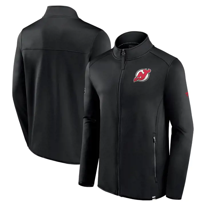 New Jersey Devils NHL RINK Fleece Jacket II BLK