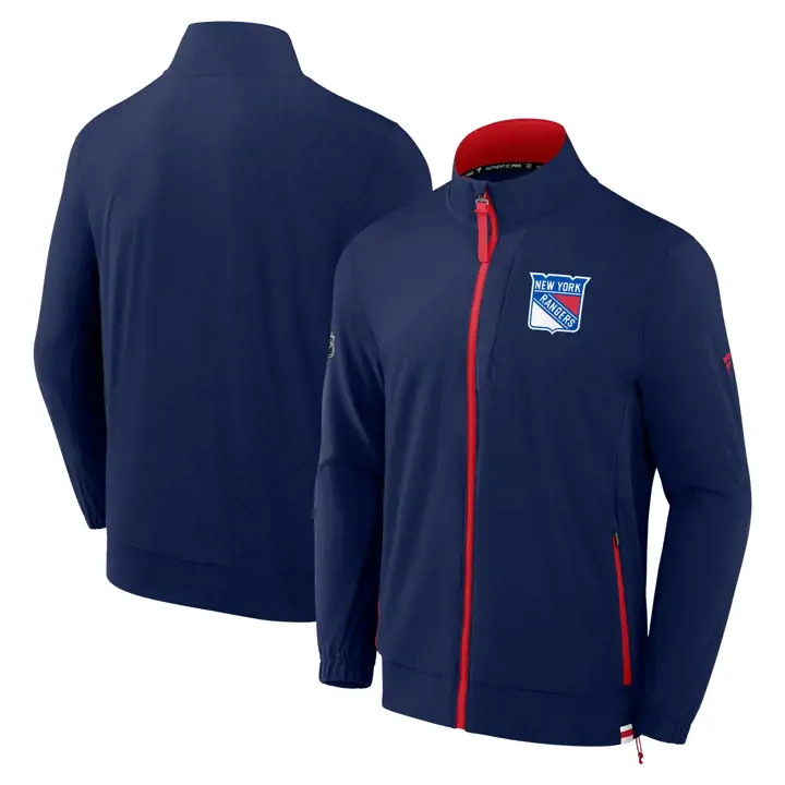 Veste d'entraîneur II NHL RINK New York Rangers BLEU MARINE