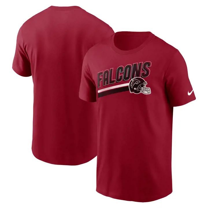 T-shirt Blitz Casque Équipe NFL Atlanta Falcons 23 ROUGE