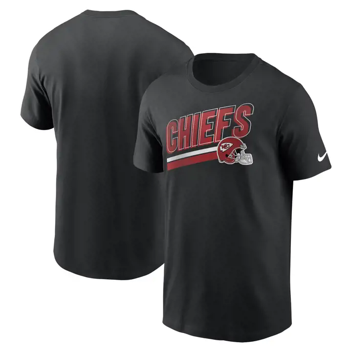 T-shirt Casque Blitz NFL Kansas City Chiefs 23 BLK
