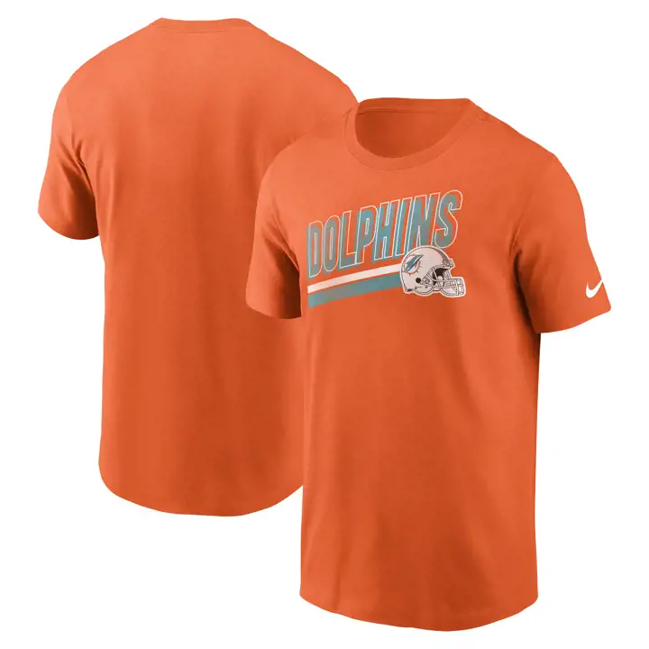 T-shirt Casque Blitz de l'équipe NFL des Miami Dolphins 23 ORG