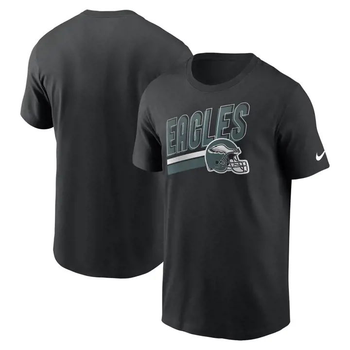 T-shirt Philadelphia Eagles NFL Casque Blitz 23 BLK