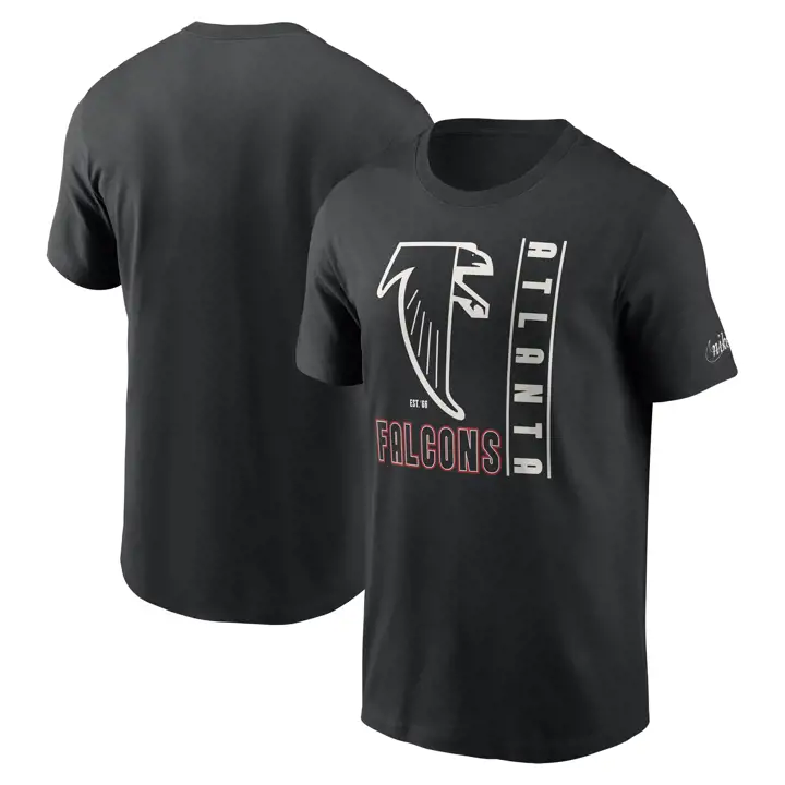 T-shirt essentiel Atlanta Falcons NFL Rewind 23 BLK