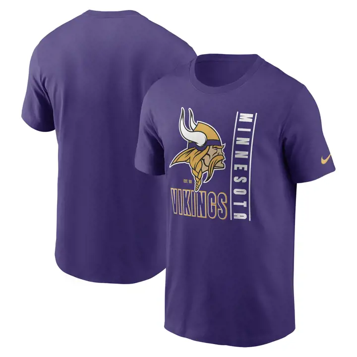 T-shirt essentiel Minnesota Vikings NFL Rewind 23 PUR