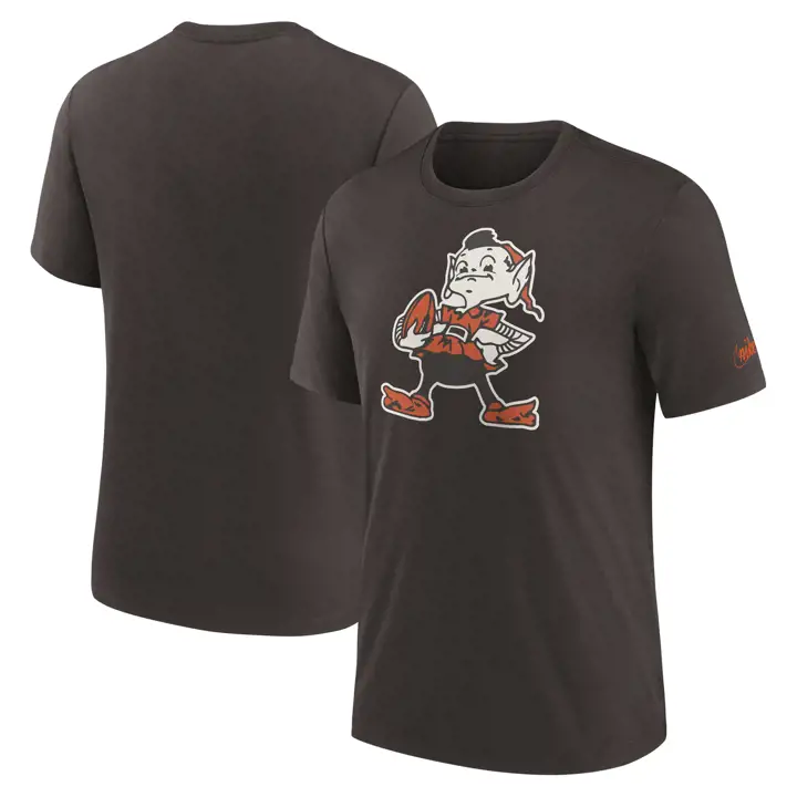 T-shirt Cleveland Browns NFL Triblend Playback Logo 23 BRN