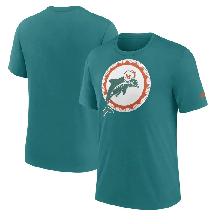 T-shirt Miami Dolphins NFL Triblend Playback Logo 23 AST