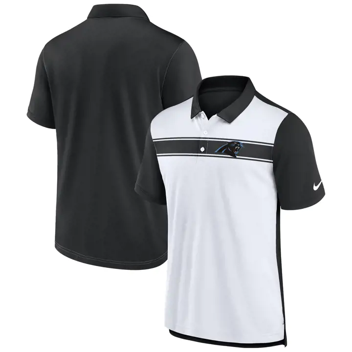 Polo Logo Carolina Panthers NFL Rewind 23 BLANC