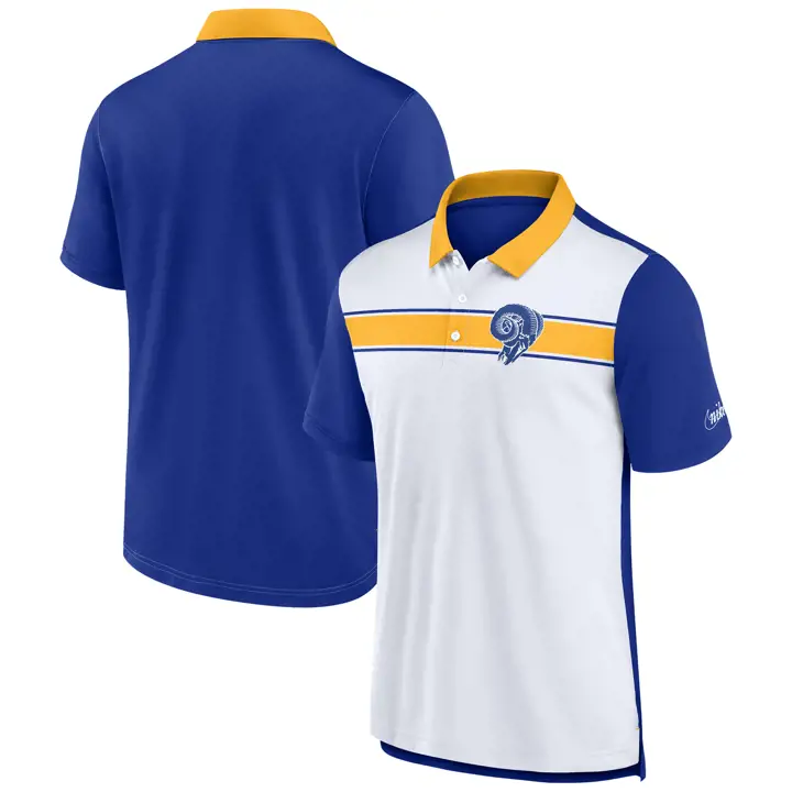 Polo Los Angeles Rams NFL Rewind Logo 23 BLA