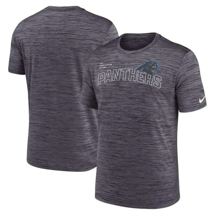 T-shirt Carolina Panthers NFL Sideline Velocity 23 BLK