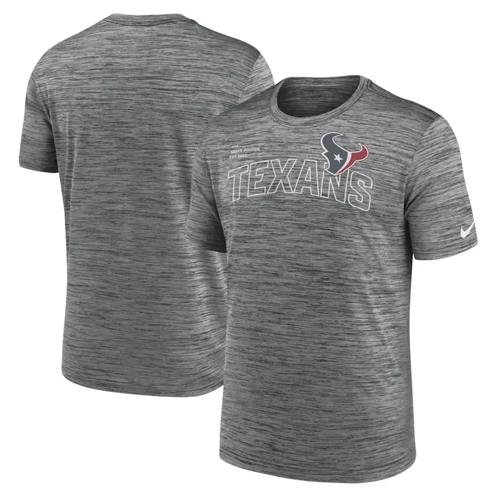 T-shirt Houston Texans NFL Sideline Velocity 23 ANTHRACITE