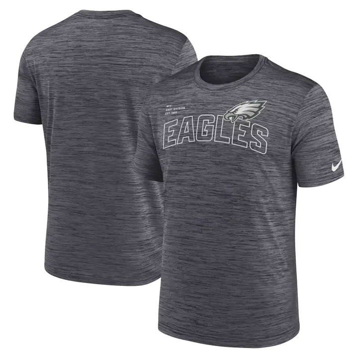 T-shirt Philadelphia Eagles NFL Velocity avec nom de l'équipe 23 BLK